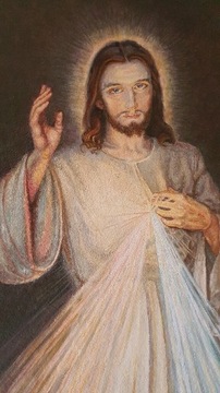 Kopia obrazu JEZUSA MIŁOSIERNEGO