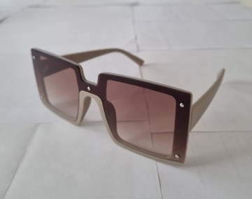 Okulary przeciwsłoneczne duże oprawki  UV400