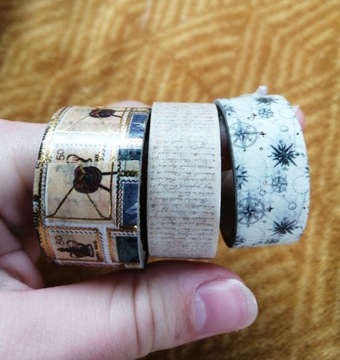 Ozdobne tasiemki, washi tape #3