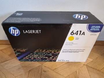 HP Toner C9722A Yellow 641A Oryginał 