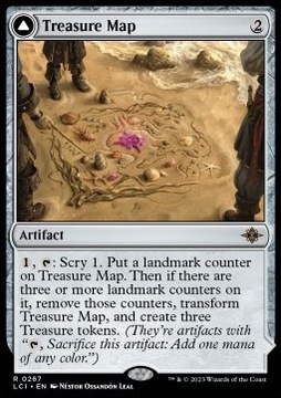Treasure Map / Treasure Cove LCI   nmint