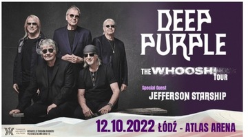 Dwa bilety na DEEP PURPLE 12.10.2022 ŁÓDŹ