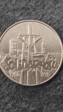 Moneta 10000 z1990 solidarnosc
