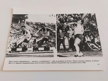 Zdjęcie Sport Lekkoatletyka Oszczepnik lata 50 60
