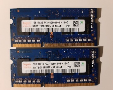 2 x RAM 1GB Hynix HMT312S6BFR6C-H9
