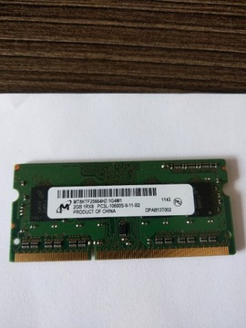 Pamięć RAM MICRON 2GB 1333MHz