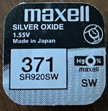 371 SS920SW MAXELL 1.55