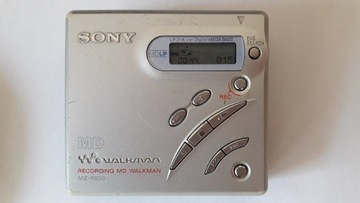 Minidisc MD Sony MZ-R500 recorder + 10 płyt MD