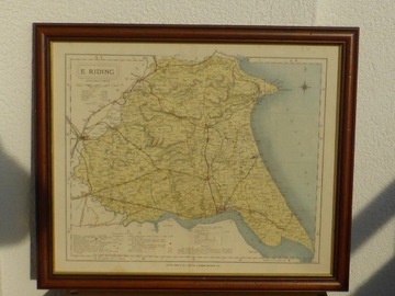 Mapa: East Riding of Yorkshire (Anglia)