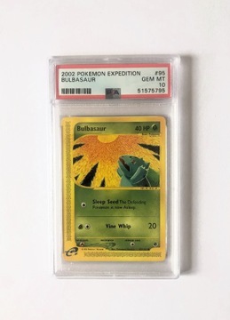 PSA 10 Pokemon Bulbasaur 2002 Expedition 95/165 