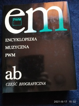 ENCYKLOPEDIA MUZYCZNA PWM TOM 1-2-3 (a-g) Stan bdb