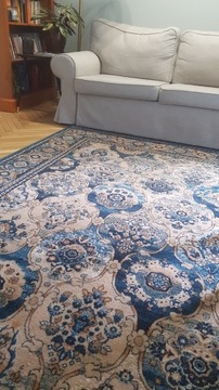 Piękny dywan 100% wełna stan idealny prawie nowy
