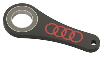 Brelok AUDI key spinner key flipper 