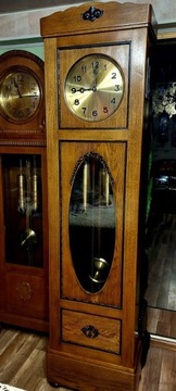 Lenzkirch 1927r zegar stojący piękny"chłop"8 strun