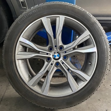 Komplet 4 kół BMW 18” opony zimowe Continental