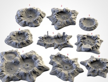 CRATERS 3D print model