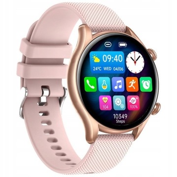 HIT! Zegarek Smartwatch Dla Kobiet Złoty