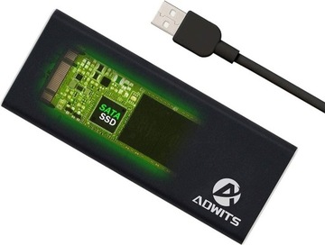 ADWITS USB 3.0 UASP na SATA M.2 SSD