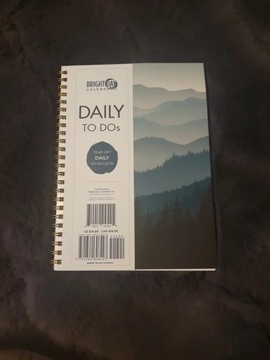 Dziennik rzeczy do zrobienia, nowy, Daily to dos