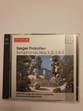 PROKOFIEV Symphonies ROZHDESTVENSKY 2CD