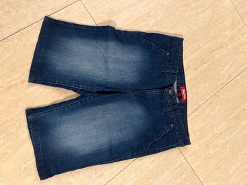 Krótkie spodenki damskie jeans rozm. 42