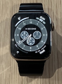 Apple Watch Series 5 44mm Złoty Stalowy