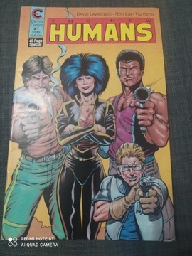 Komiks The Humans #1 1987