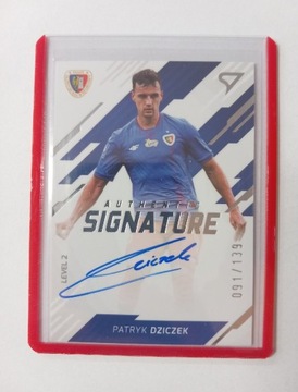 EKSTRAKLASA SPORTZOO 2023-2024 AUTOGRAF DZICZEK SIGNATURE  PIAST 91/139