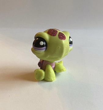 Littlest Pet Shop Żółw brokatowy