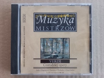 Muzyka Mistrzów Verdi Czarodziej opery płyta CD