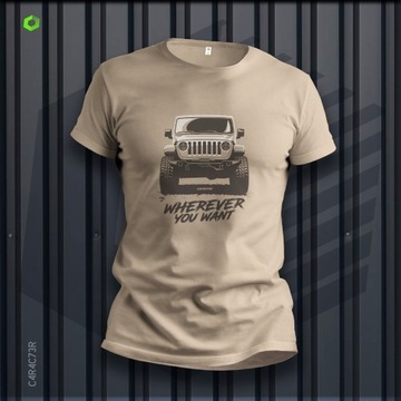 Koszulka T-shirt Jeep Wrangler kolory