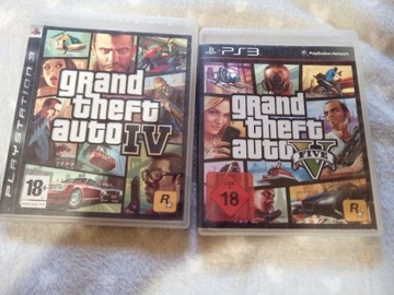 GTA 4/5 - używane PS3 