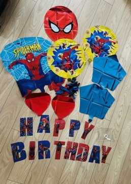 Zestaw urodzinowy Spider-Man zestaw Party set