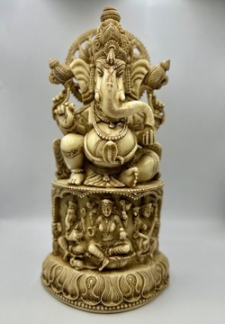Figurka Ganesha z kości