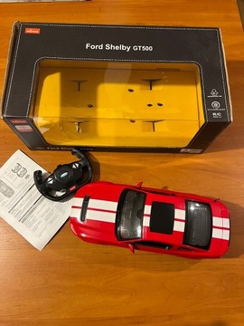 Czerwony Ford Shelby GT500 Auto sterowane zdalnie 