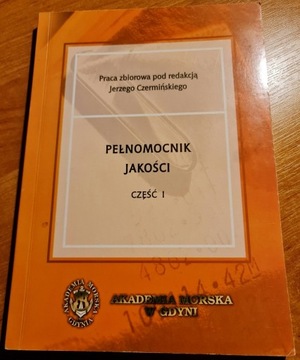Pełnomocnik Jakości, cz. I, J. Czermiński ISO 9001