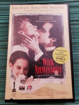 Wiek niewinności kaseta VHS 