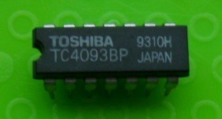 TC4093 = CD4093 HEF4093 MC14093  TOSHIBA