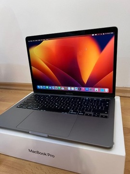 Laptop Macbook Pro 13' 2022 M2 256GB SSD bat. 98%