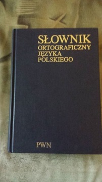 SŁOWNIK ORTOGRAFICZNY JĘZYKA POLSKIEGO