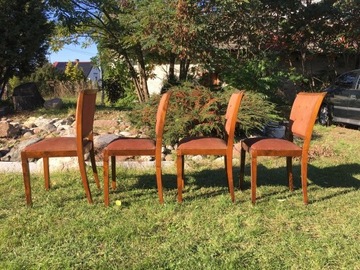Krzesła tapicerowane komplet 4 sztuk