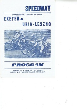 UNIA L.-EXETER 1990 r /czysty/