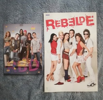 Rebelde RBD Zbuntowani dwa plakaty A3 serial 