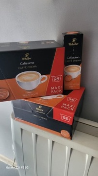 kapsułki tchibo caffisimo caffe crema 96 sztuk 