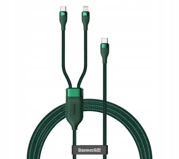 Kabel Baseus USB-C - USB-C 100w Lightning 20w 1,2m
