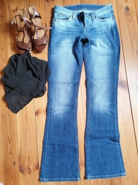 Lee spodnie jeansy klasyk 36