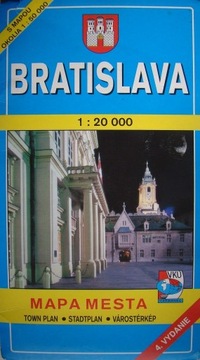 BRATISLAVA. Plan miasta 1 : 20 000