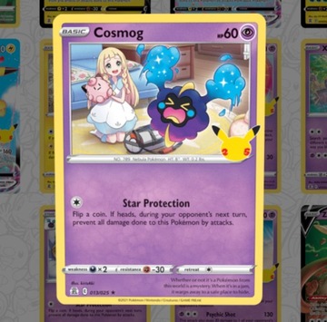 Cosmog - 013/025 - Rare Holo