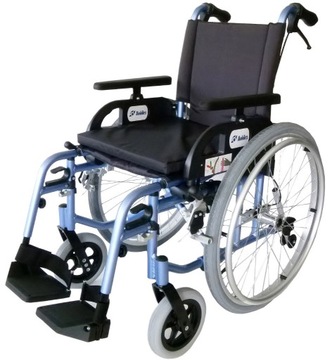 Wózek inwalidzki ręczny Mobilex Flipper aluminiowy