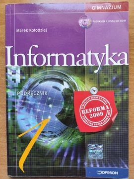 Informatyka. Podręcznik dla gimnazjum. Operon 2009